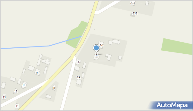 Adamówka, Adamówka, 6, mapa Adamówka
