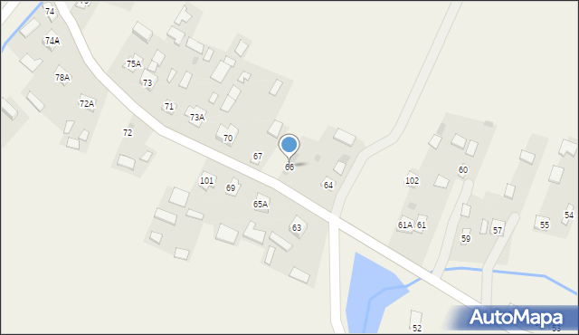 Adamówka, Adamówka, 66, mapa Adamówka