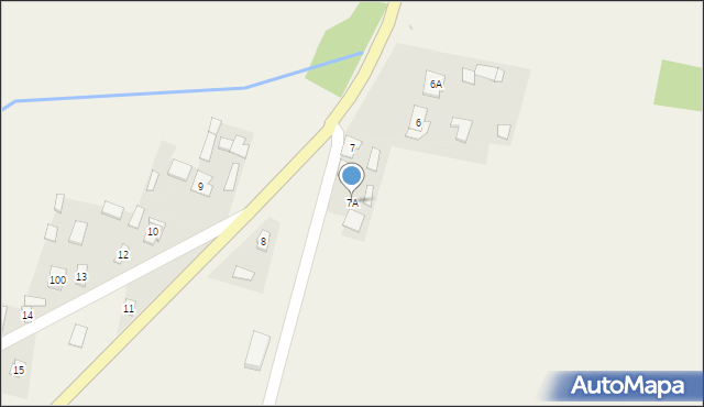 Adamówka, Adamówka, 7A, mapa Adamówka