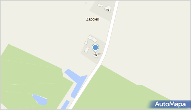 Adamówka, Adamówka, 94, mapa Adamówka