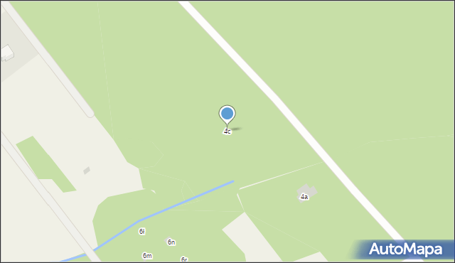 Adamowo, Adamowo, 4c, mapa Adamowo