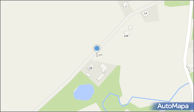 Adamowo, Adamowo, 1, mapa Adamowo