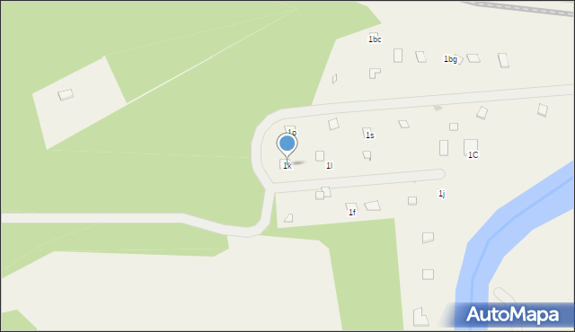 Adamowo, Adamowo, 1k, mapa Adamowo