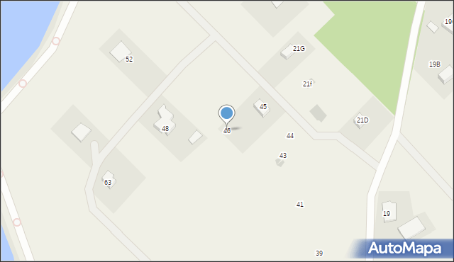 Adamowo, Adamowo, 46, mapa Adamowo
