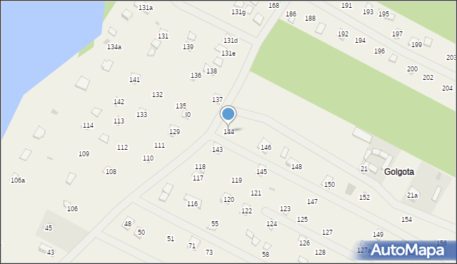 Adamowo, Adamowo, 144, mapa Adamowo