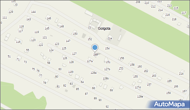 Adamowo, Adamowo, 149, mapa Adamowo