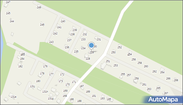 Adamowo, Adamowo, 229, mapa Adamowo