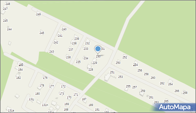 Adamowo, Adamowo, 230, mapa Adamowo