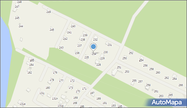 Adamowo, Adamowo, 234, mapa Adamowo
