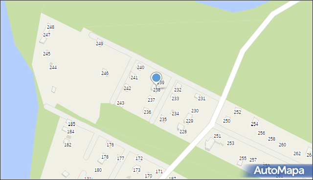 Adamowo, Adamowo, 238, mapa Adamowo