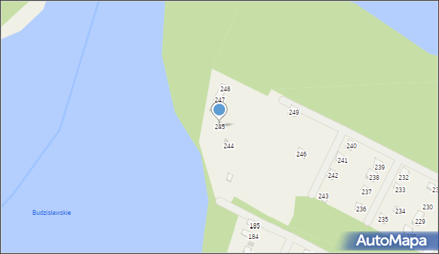 Adamowo, Adamowo, 245, mapa Adamowo