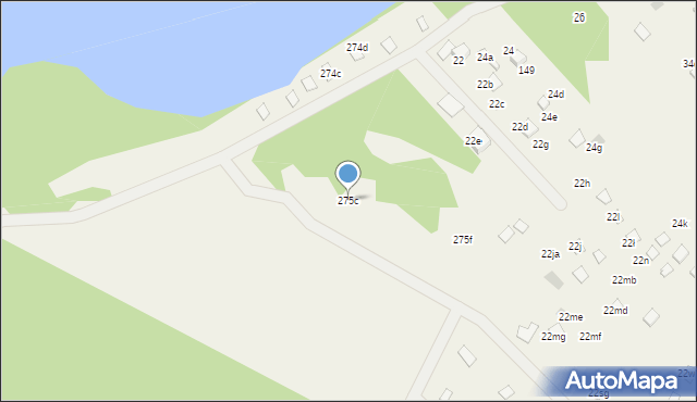 Adamowo, Adamowo, 275c, mapa Adamowo