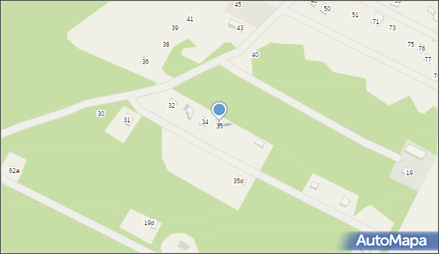 Adamowo, Adamowo, 35, mapa Adamowo