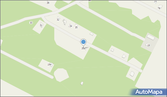 Adamowo, Adamowo, 35d, mapa Adamowo