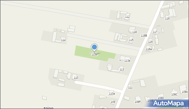 Adamowo, Adamowo, 113d, mapa Adamowo