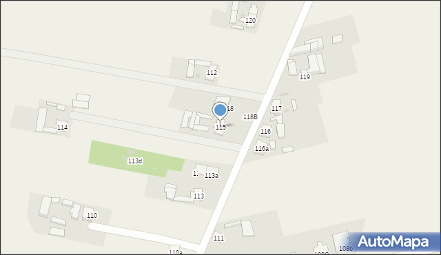 Adamowo, Adamowo, 115, mapa Adamowo