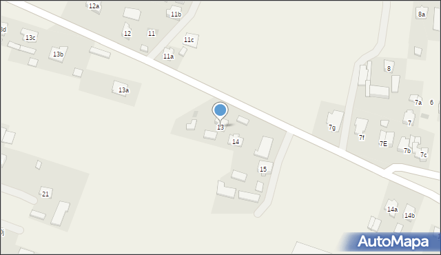 Adamowo, Adamowo, 13, mapa Adamowo