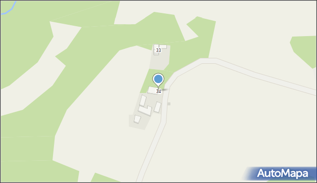 Adamowo, Adamowo, 34, mapa Adamowo