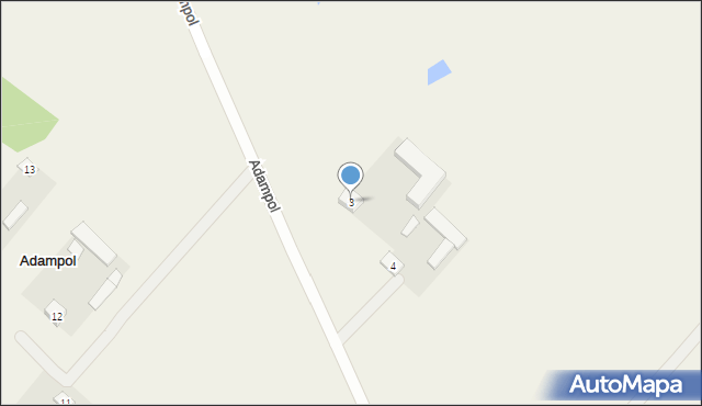 Adampol, Adampol, 3, mapa Adampol