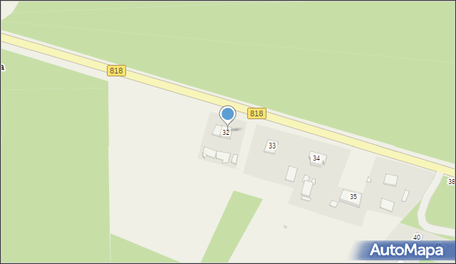 Adampol, Adampol, 32/1, mapa Adampol