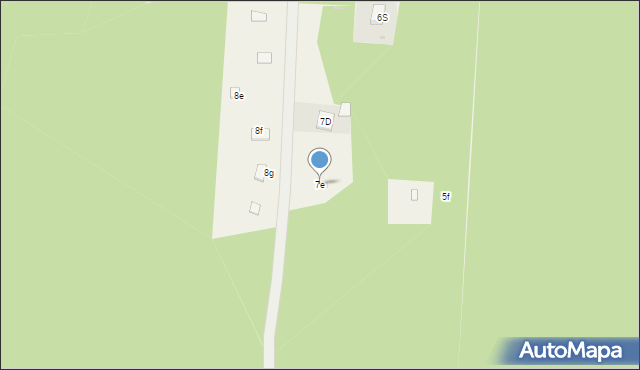 Adelinów, Adelinów, 7e, mapa Adelinów