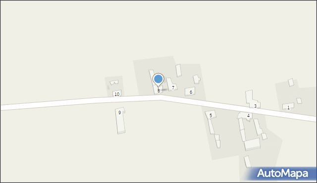 Adolfowo, Adolfowo, 8, mapa Adolfowo