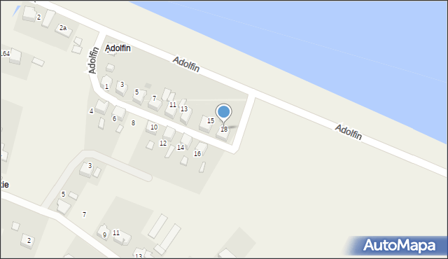 Grojec, Adolfin, 18, mapa Grojec