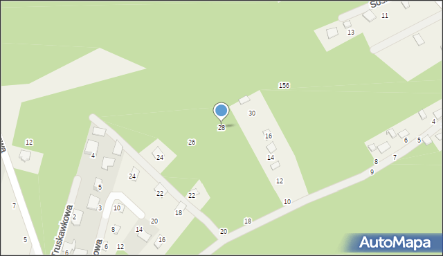 Iły, Adampolska, 28, mapa Iły