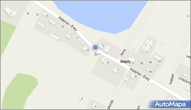 Majdy, Adama i Ewy, 23, mapa Majdy