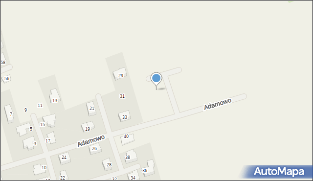 Nochowo, Adamowo, 37, mapa Nochowo