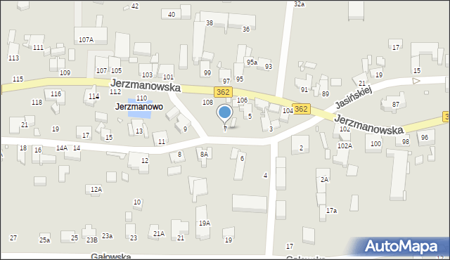 Wrocław, Adamczewskich Heleny i Ludwika, 7, mapa Wrocławia