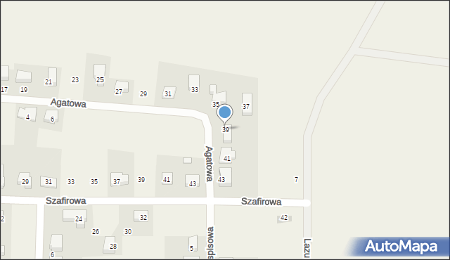 Dobrzykowice, Agatowa, 39, mapa Dobrzykowice