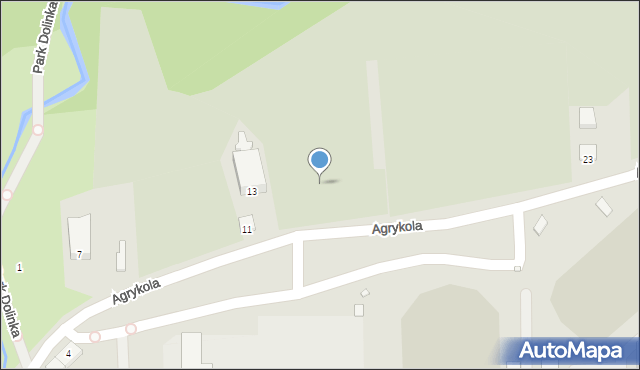 Elbląg, Agrykola, 15, mapa Elbląga