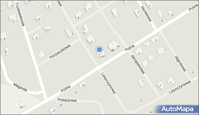 Otyń, Agrestowa, 2, mapa Otyń