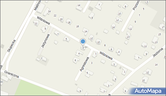 Piotrowice, Agrestowa, 2, mapa Piotrowice