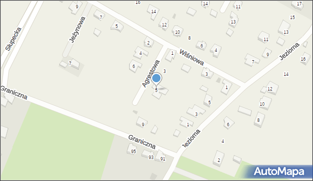 Piotrowice, Agrestowa, 5, mapa Piotrowice