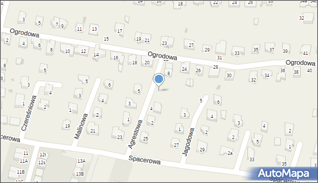 Siemianice, Agrestowa, 6, mapa Siemianice