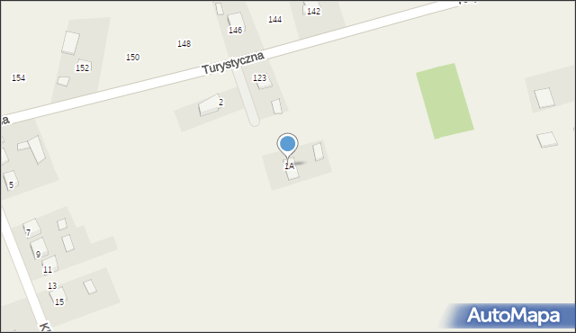 Chełmce, Akacjowa, 1A, mapa Chełmce