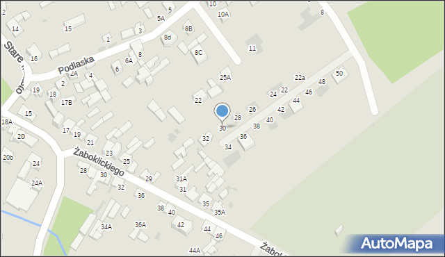 Karczew, Akacjowa, 30, mapa Karczew