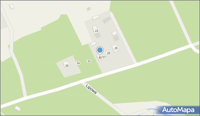 Klepacze, Akacjowa, 30, mapa Klepacze