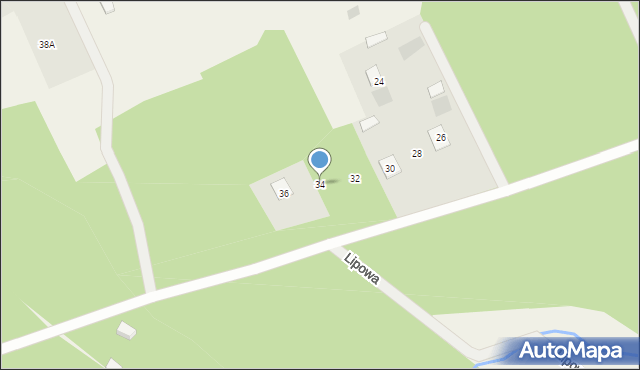 Klepacze, Akacjowa, 34, mapa Klepacze