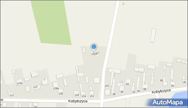 Kobyłczyce, Akacjowa, 1, mapa Kobyłczyce