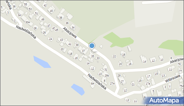 Nowy Dwór Mazowiecki, Akacjowa, 35A, mapa Nowy Dwór Mazowiecki