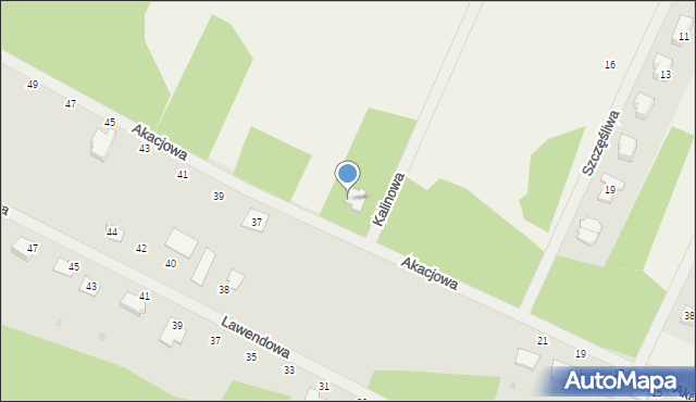 Piekoszów, Akacjowa, 28, mapa Piekoszów