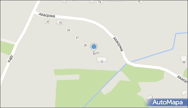 Radomyśl Wielki, Akacjowa, 33, mapa Radomyśl Wielki