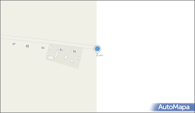 Suszno, Akacjowa, 57, mapa Suszno