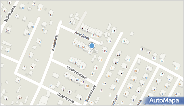 Świecie, Akacjowa, 18, mapa Świecie