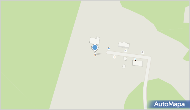 Szczecin, Aksamitna, 5, mapa Szczecina