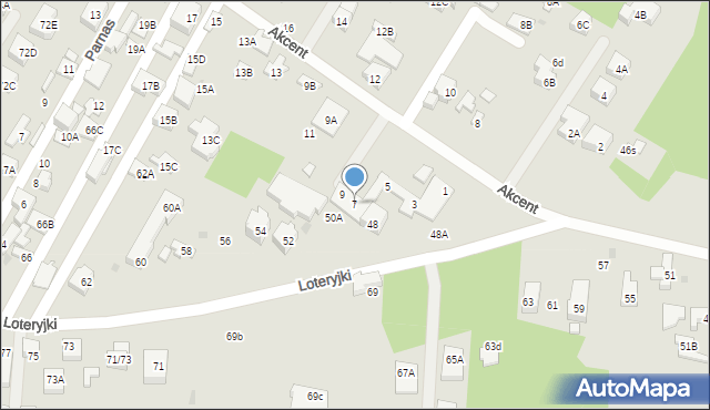 Warszawa, Akcent, 7, mapa Warszawy