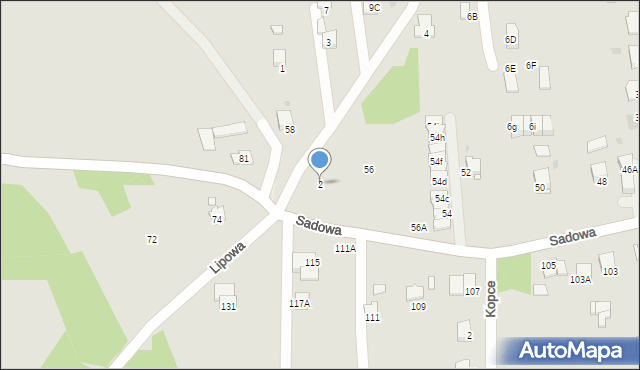 Wieliczka, Akacjowa, 2, mapa Wieliczka